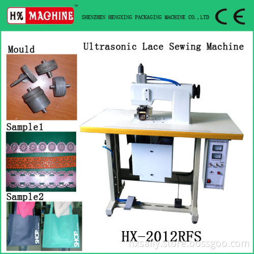 Ultrasonic Cloth / Bag Lace Sewing Machine